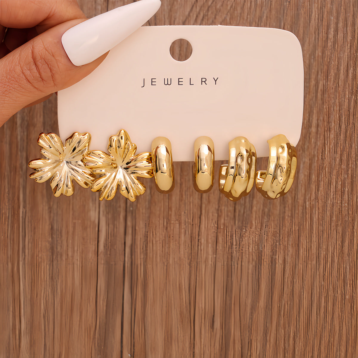 Women's Multi Simple Retro Trendy Unique High-grade Earrings