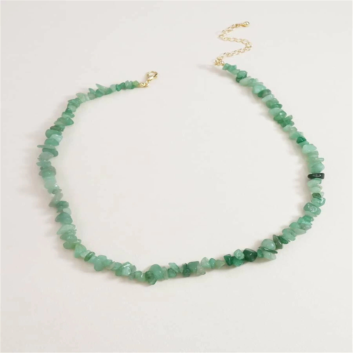 Gravel Handmade Beaded Irregular Stone Agate Ladies Clavicle Collar