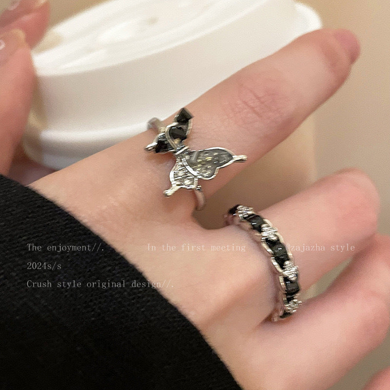 Fashion Cool Niche Senior Index Finger Rings