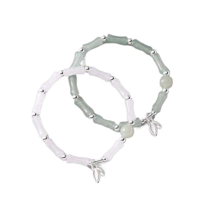 Chinese Style Bamboo Leaf Design Ancient Personality Bracelets