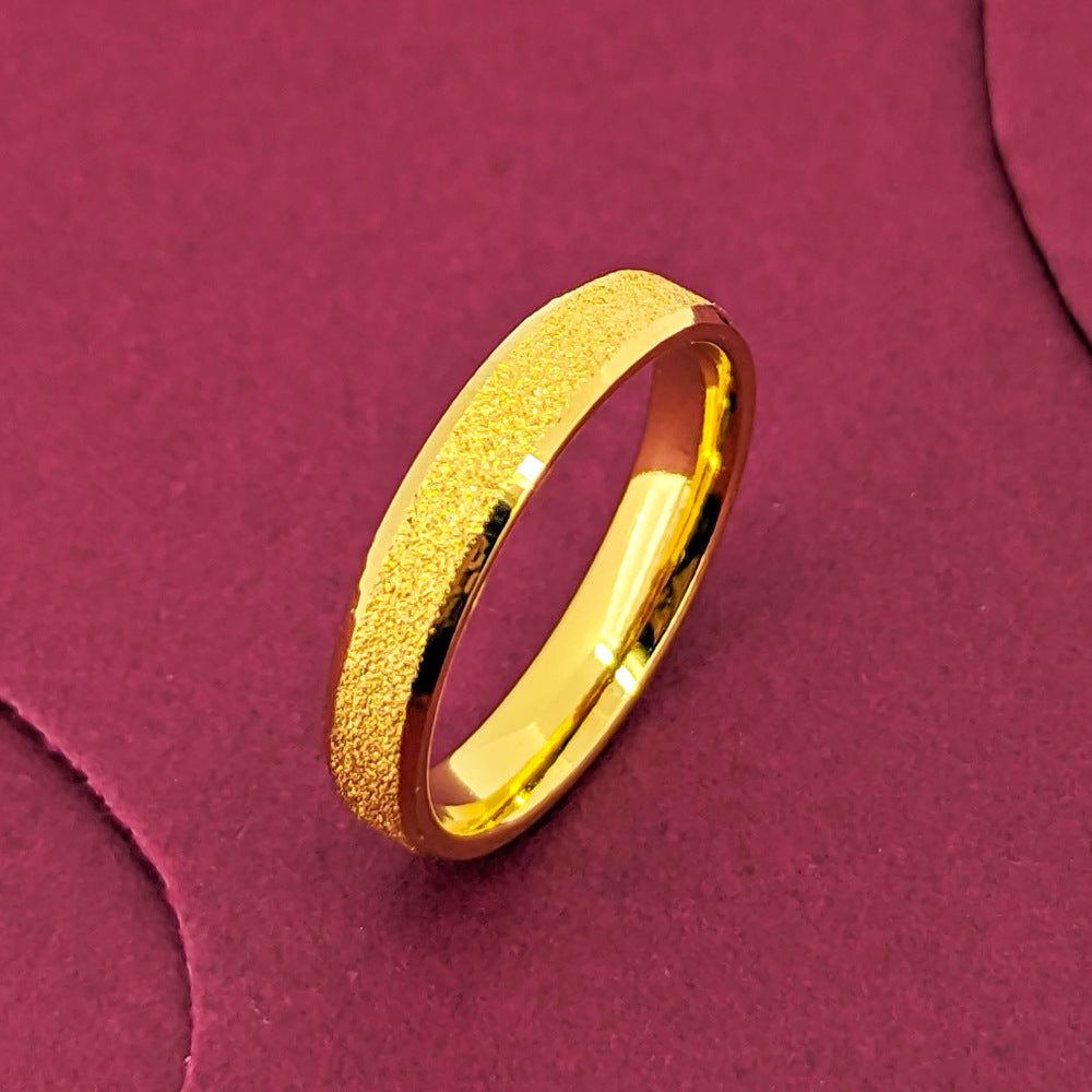 Female Fashion No Color Fading Pigment Ring