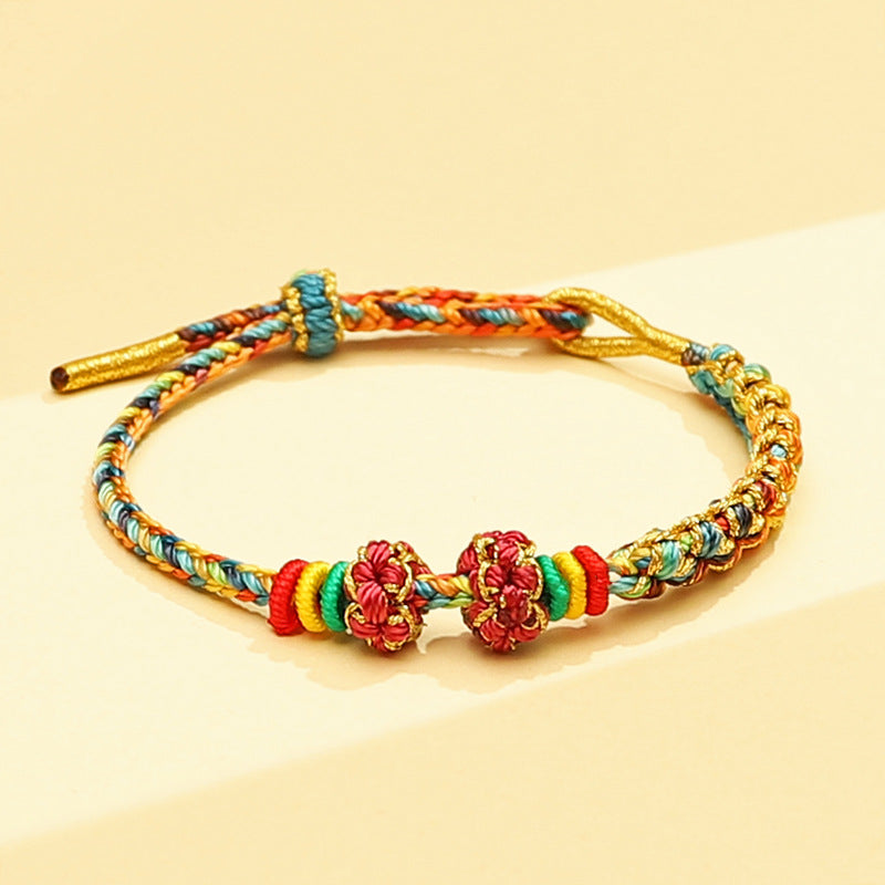 Hand-woven Landscape Carrying Strap Beads Threading Transfer Bracelets