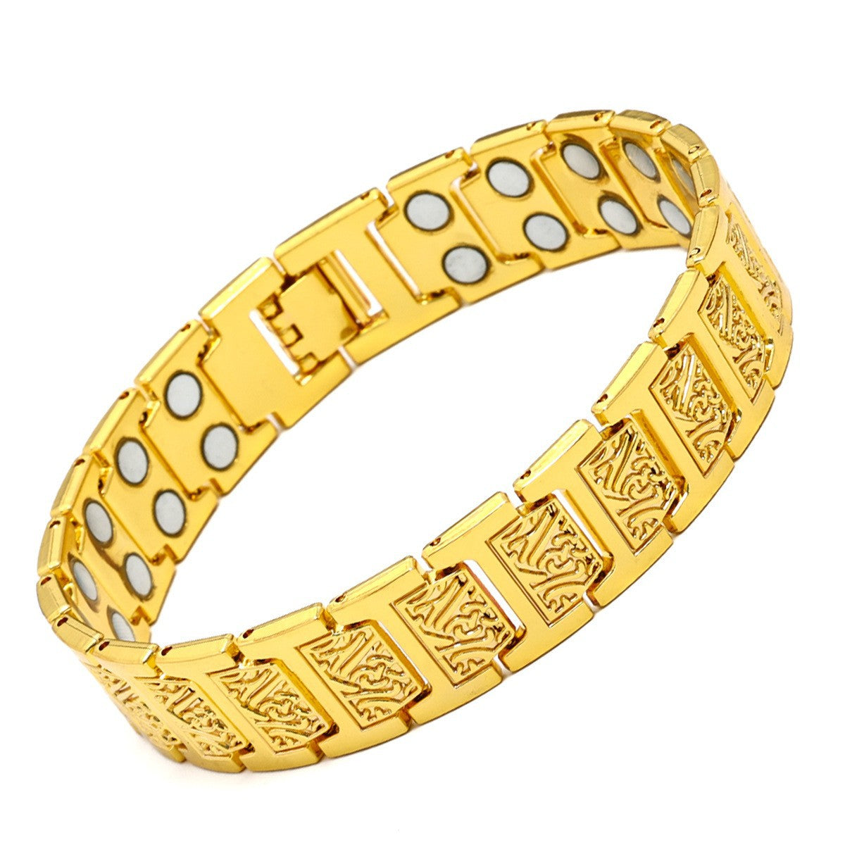 Magnet Retro Fashion Three Rows Full Bracelets