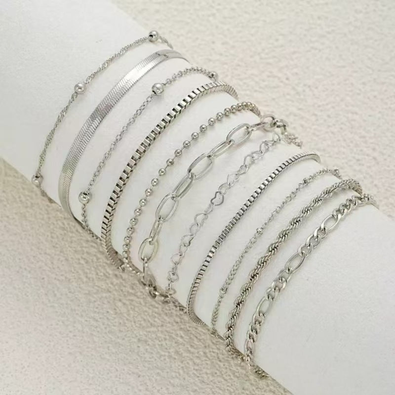 Women's Bohemian Minimalist Metal Chain Suit Bracelet