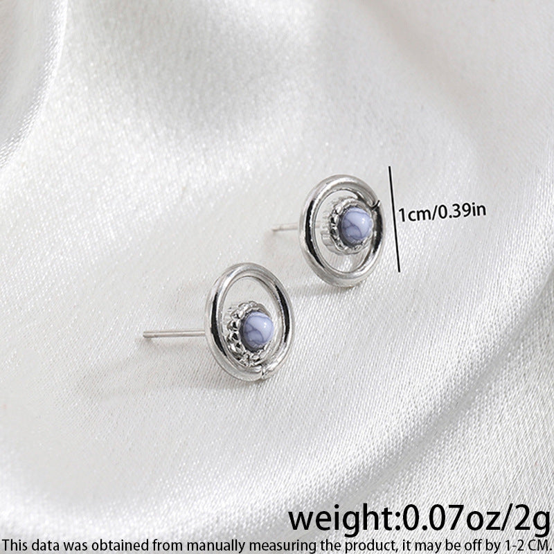 High-grade Fashionable Versatile Micro Diamond Butterfly Earrings