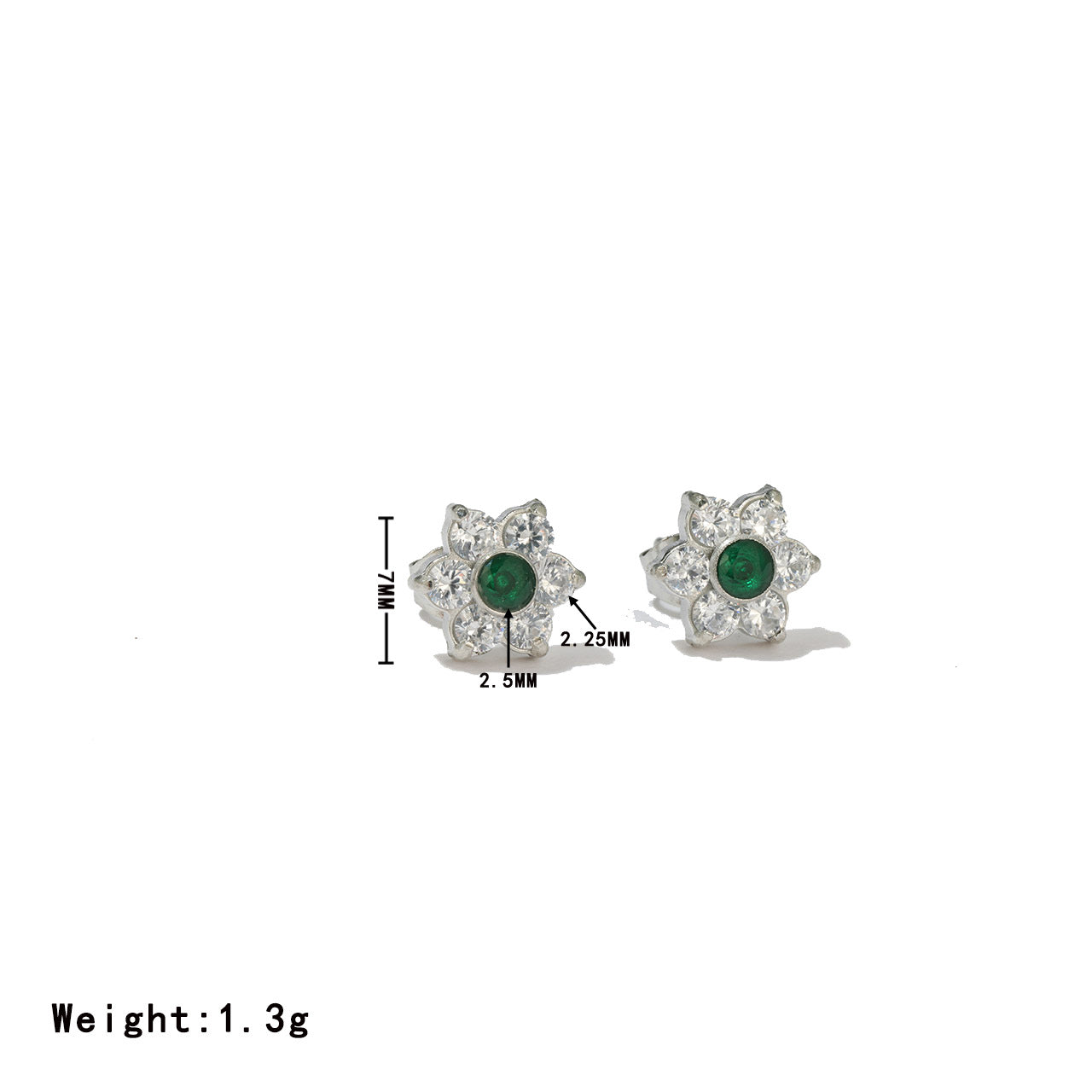 Inlaid Full-jeweled Female Design Senior Elegant Stud Earrings