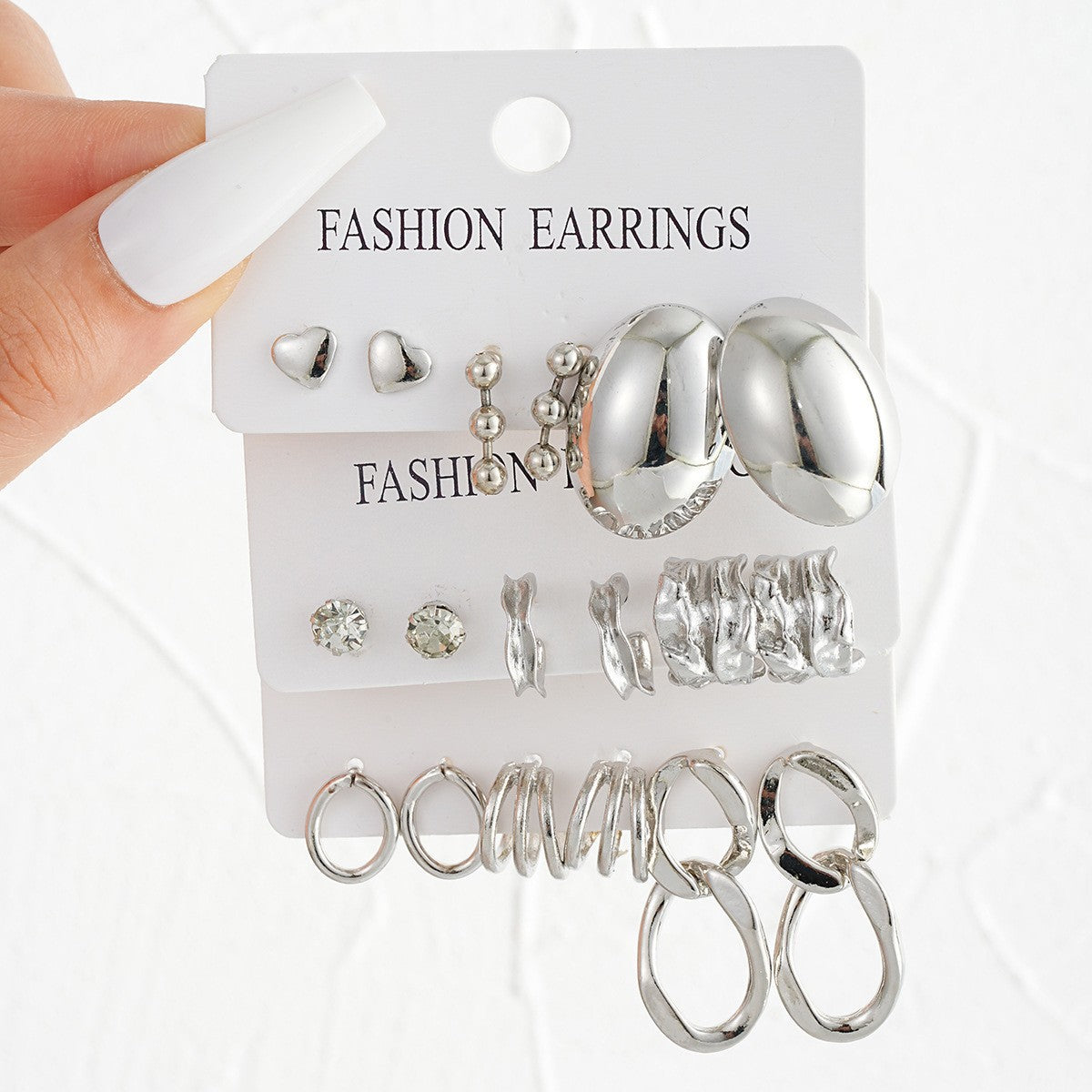 Fashion Starfish Shell Conch Type Water-drop Eardrops Rings