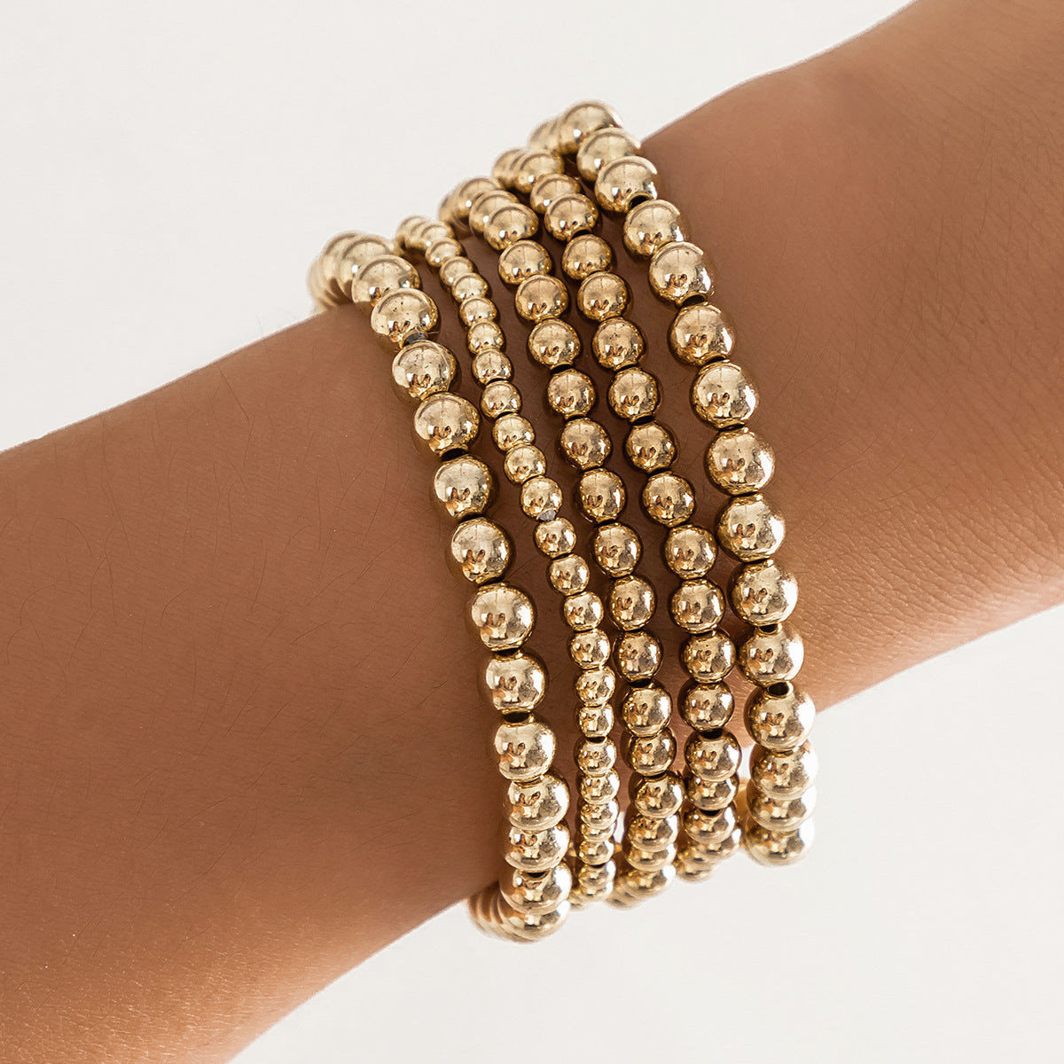 Women's Heart Suit Sweet Cool String Beads Bracelet