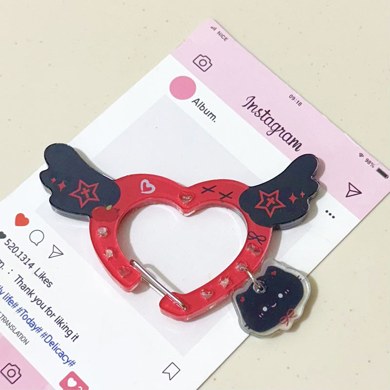 Acrylic Shaped Multifunctional Key Cartoon Shape Jewelry Accessories