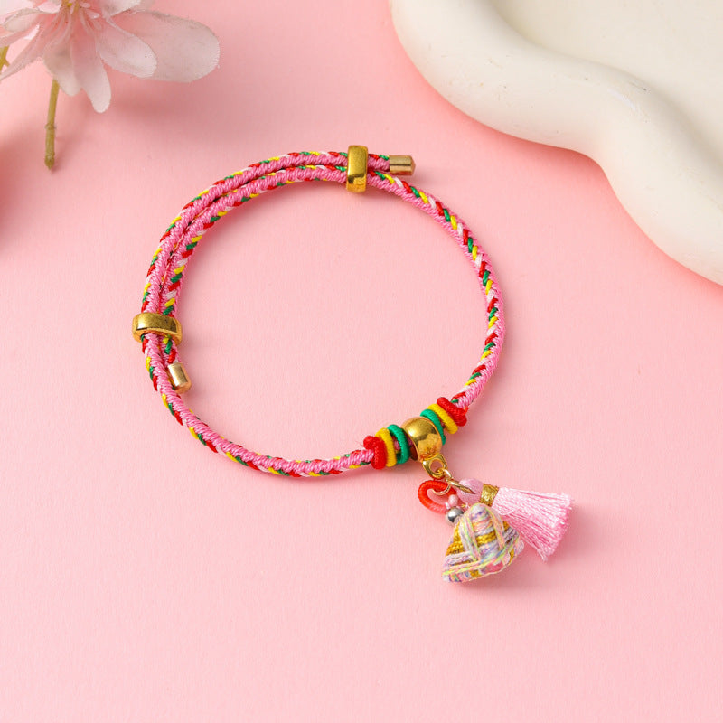 Children's Hundred Dragon Boat Festival Colorful Braided Rope Batches Of Goods Bracelets
