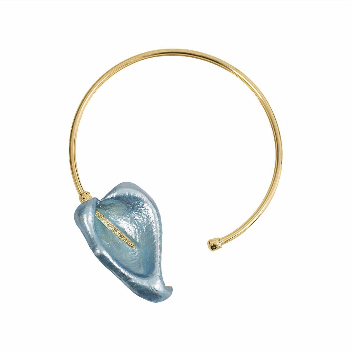 Women's Poplar Leaves Three-dimensional Metal Style Mild Luxury Retro Niche High-grade Necklaces
