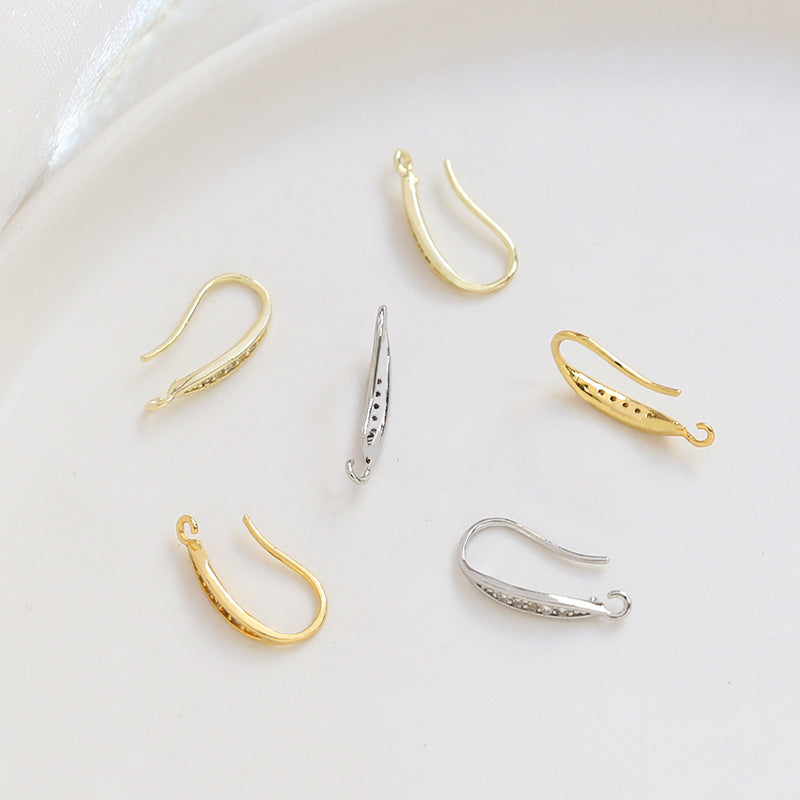 Plated Real Gold Tape For Handcraft Zirconium Earrings