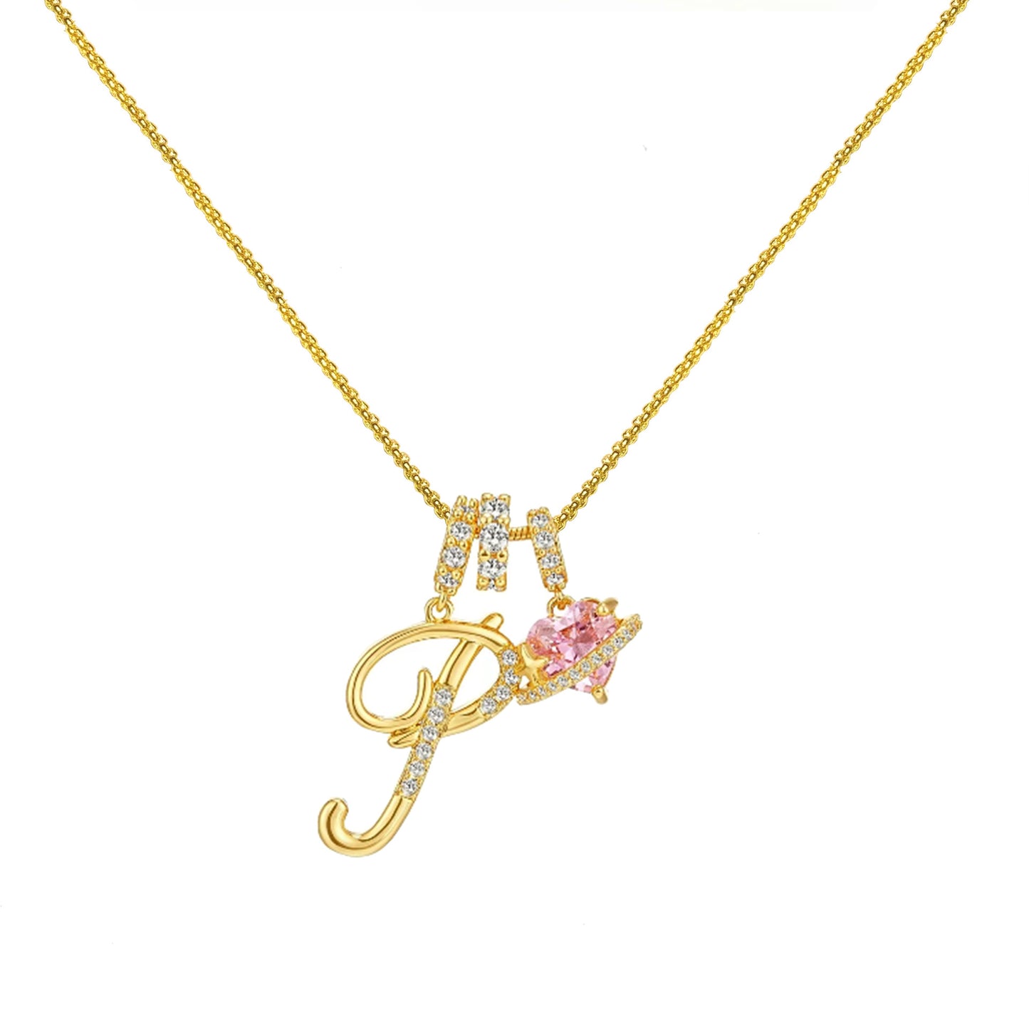 Dopamine English Letter Light Luxury Minority Necklaces
