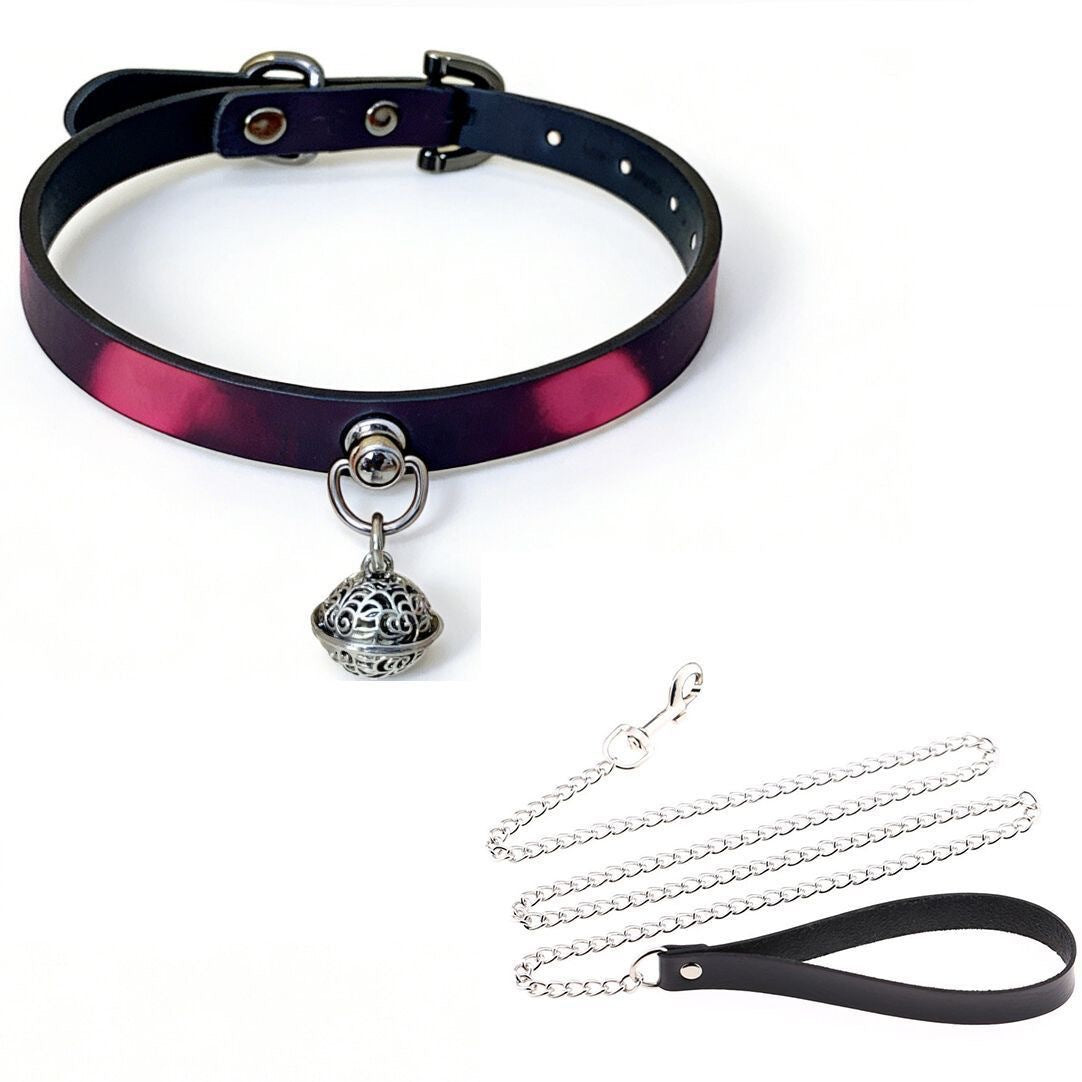 Modeling Soft Leather Trendy Cool High-grade Sense Clavicle Collar