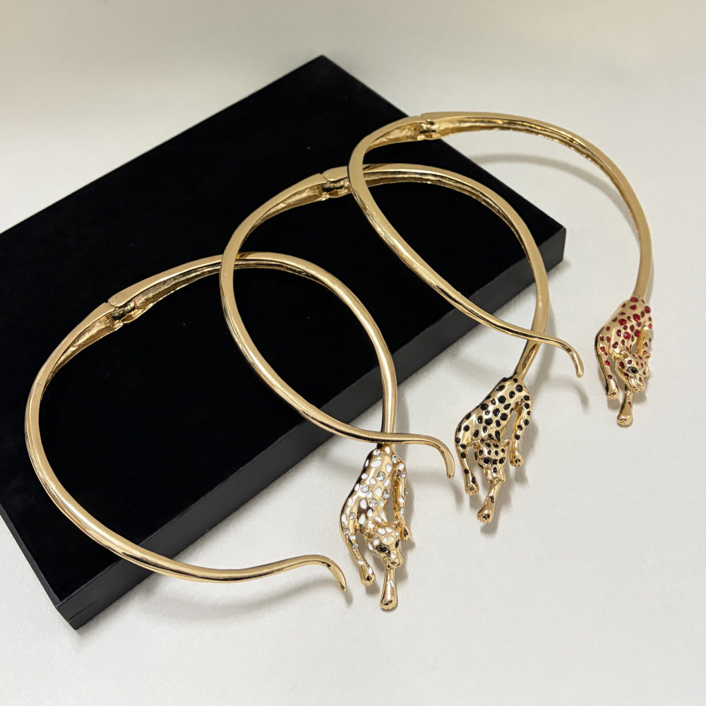 Light Luxury High-grade Open Elastic Clavicle Necklaces