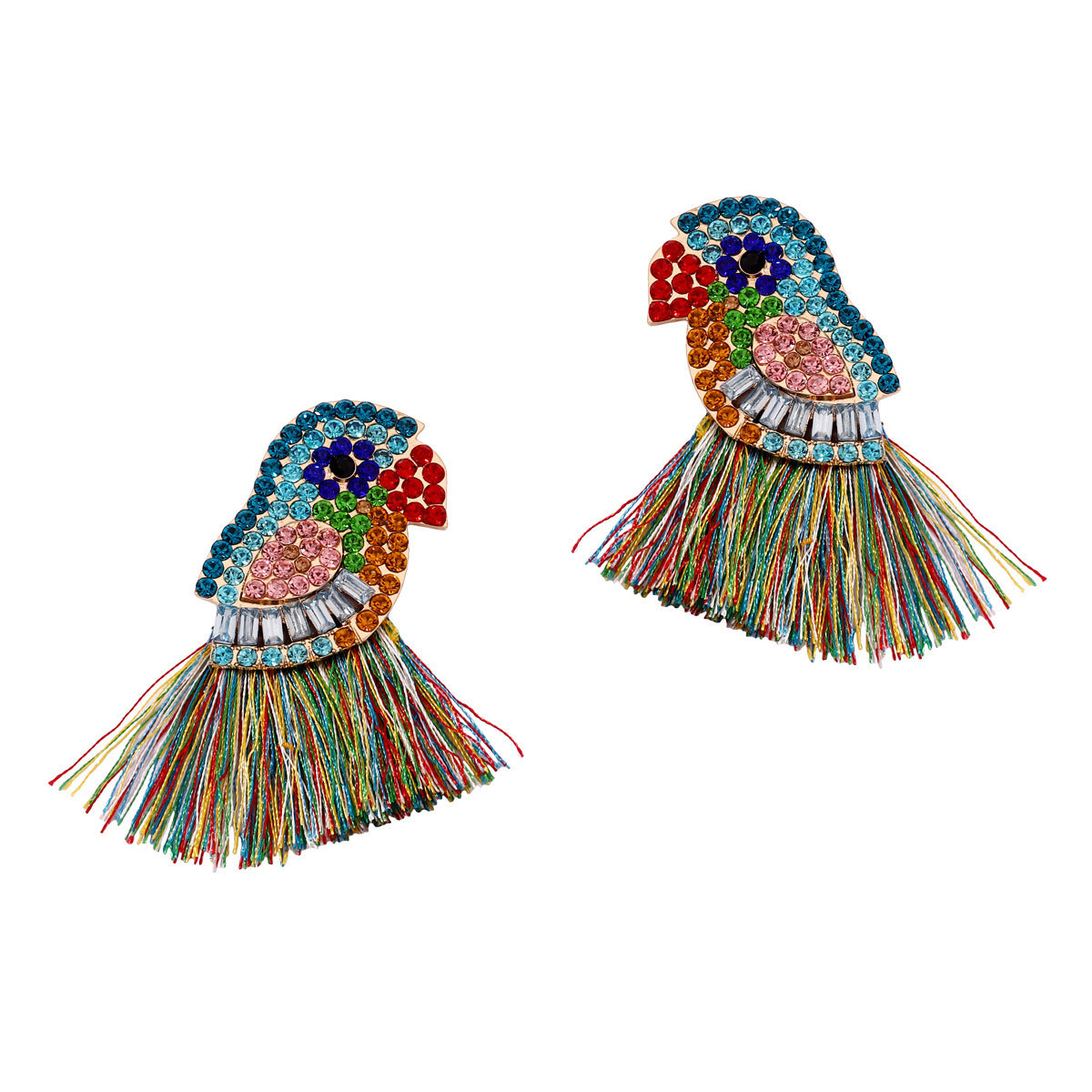 Women's Bird Diamond Cute Wild Light Luxury Temperament Casual Earrings