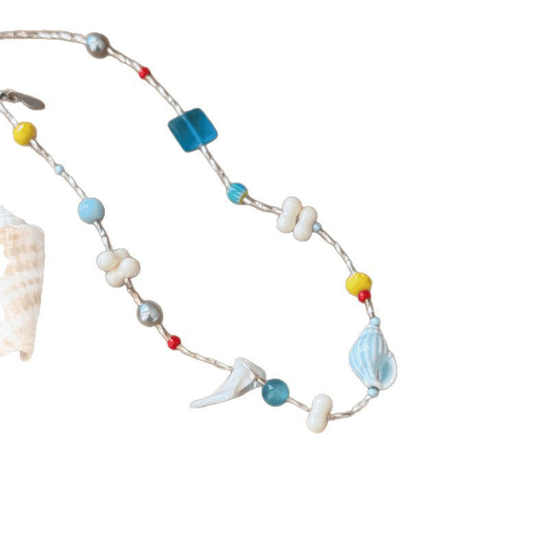 Water Drop Retro Design Temperament Entry Necklaces