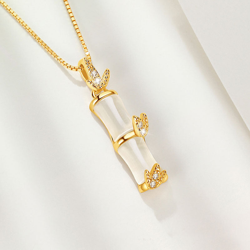 Luxury Fashion Bamboo Clavicle Chain For Necklace