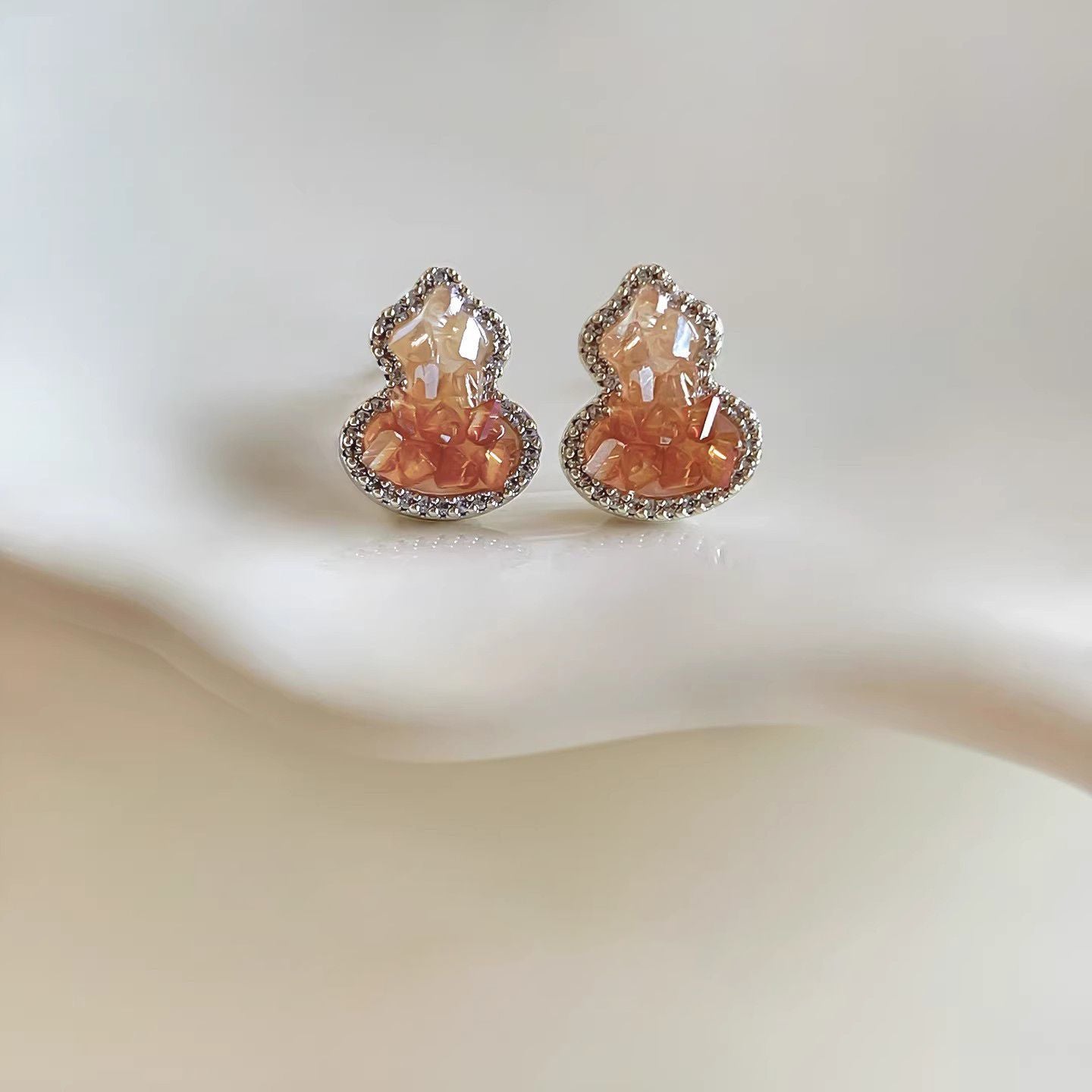 Women's Gourd Unique Temperament Entry Lux High-grade Earrings