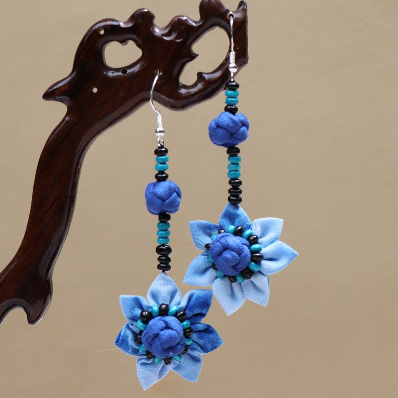 Yunnan National Style Travel Gift Dali Earrings
