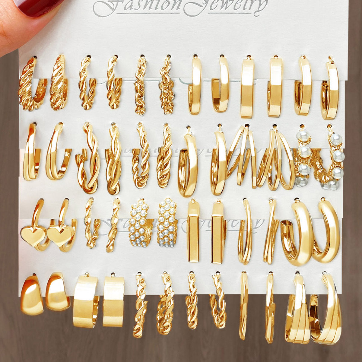Clearance Swing Vintage Pearl High-grade Ear Female Earrings