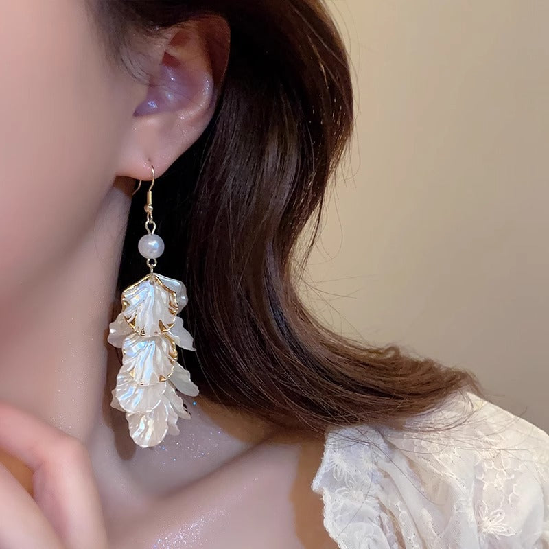 Tassel Light Luxury Fairy Eardrops Ear Hooks French Style Earrings
