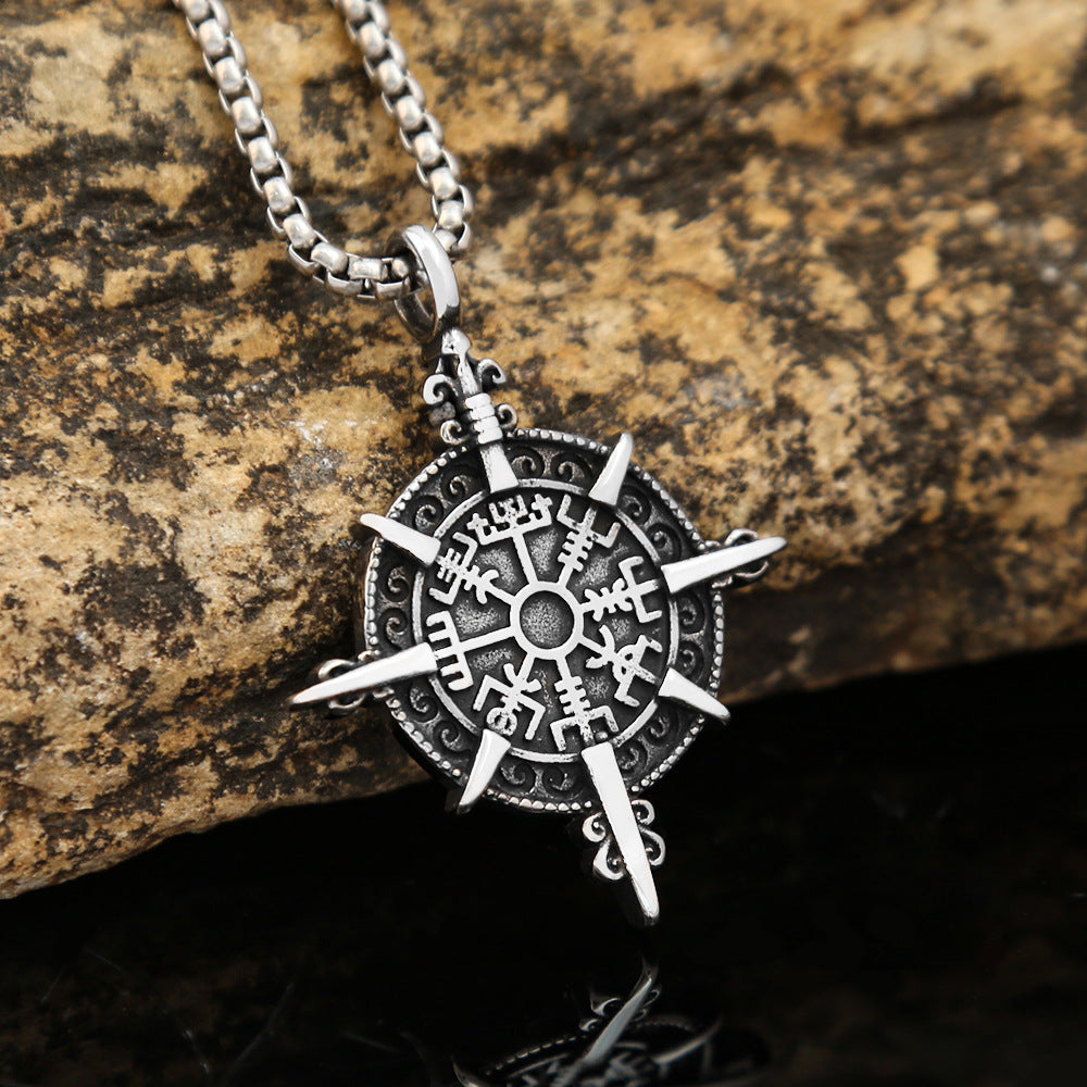 Boys Trendy Niche High-grade Titanium Male Female Personality Retro Easy Necklaces
