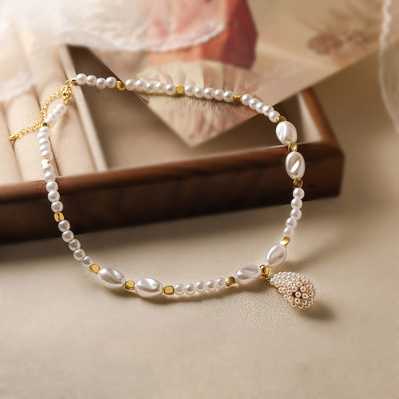 Five-pointed Star Drop-shaped Pearl Vintage Ocean Necklaces
