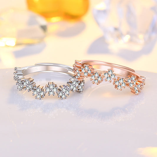 Lucky Star Female Fashion Personality Slim Food Rings
