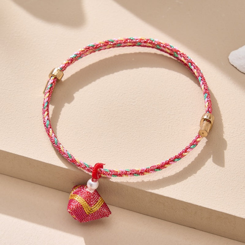 Women's & Men's Rope Dragon Boat Festival Hand-woven May Small Bracelets