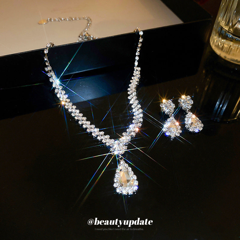 Light Luxury Temperament Niche Clavicle Chain Rings