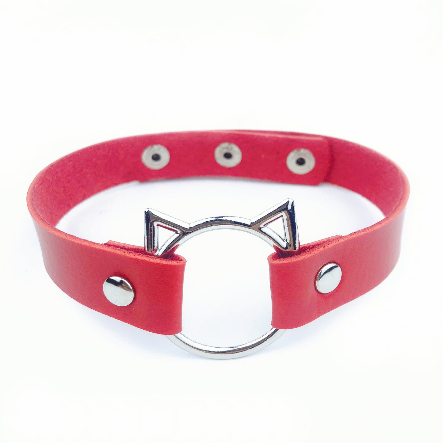 Heart Trendy Cat Head Personality Couple Performance Necklaces