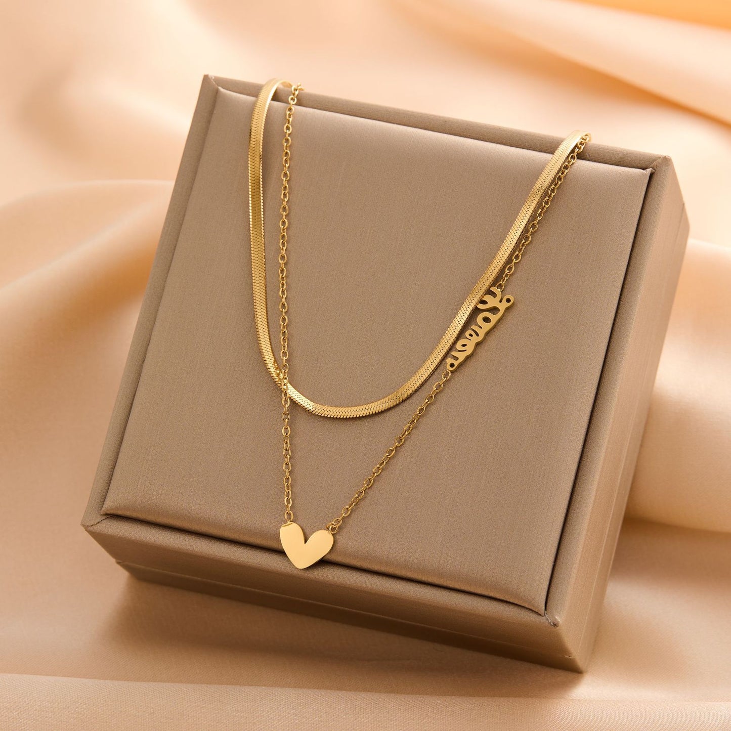 Women's Fading For Niche Design Versatile Personality Simplicity Style Necklaces