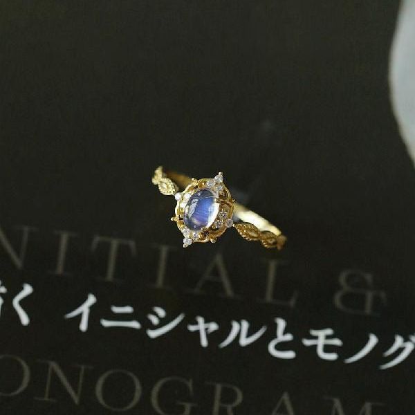 Women's For Gold-plated Inlaid Retro Affordable Luxury Rings