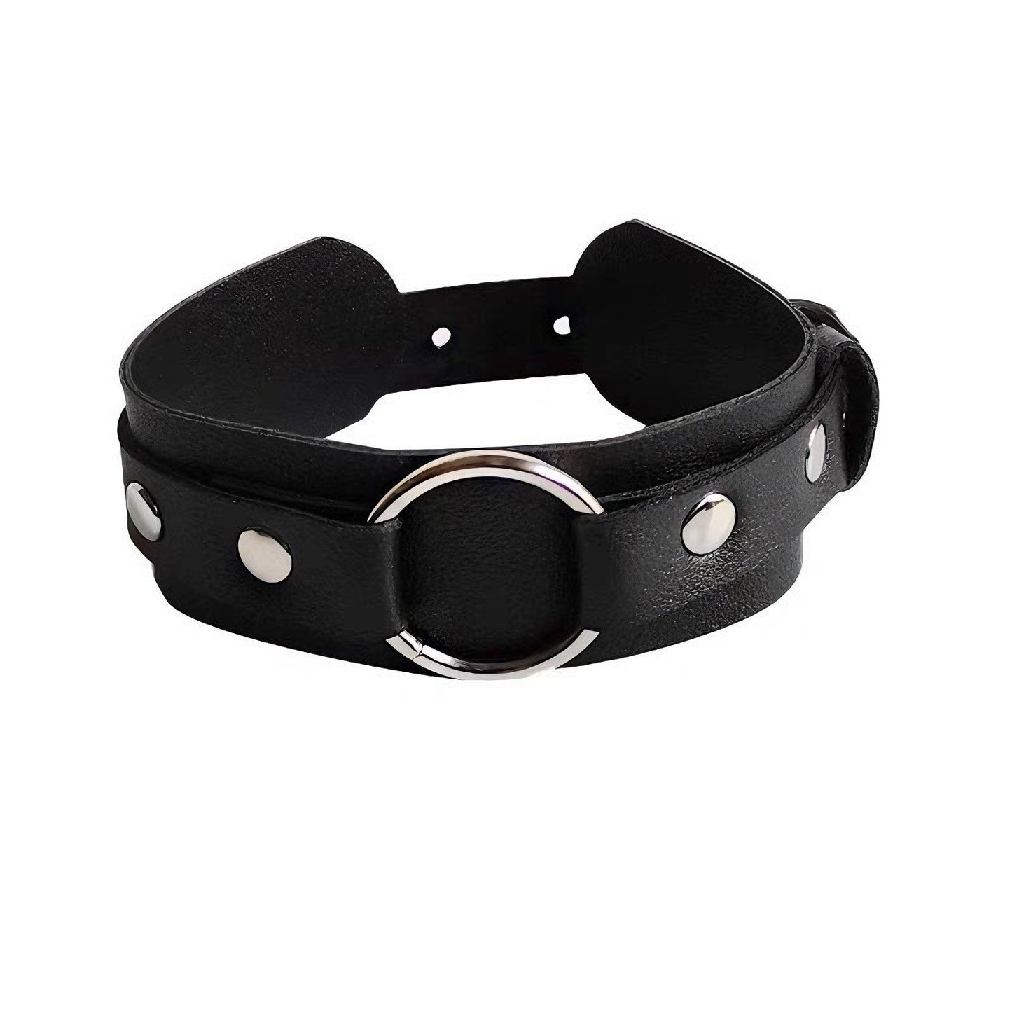 Men's Shirt Sports Sleeve Arm Band Guard Strap Black Collar Rings