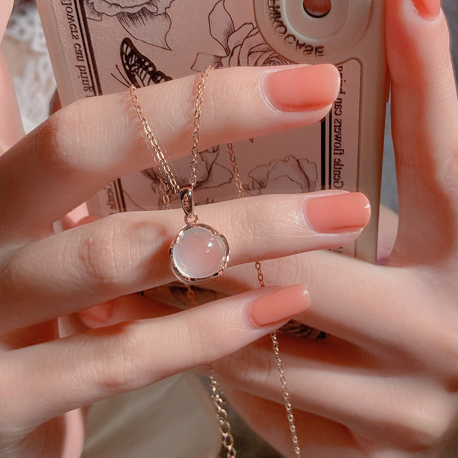 Simple Design High-grade Korean Style Clavicle Necklaces