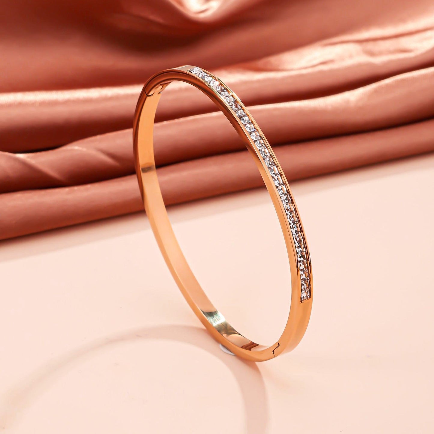 Titanium Steel Stainless Real Gold Furnace Bracelets