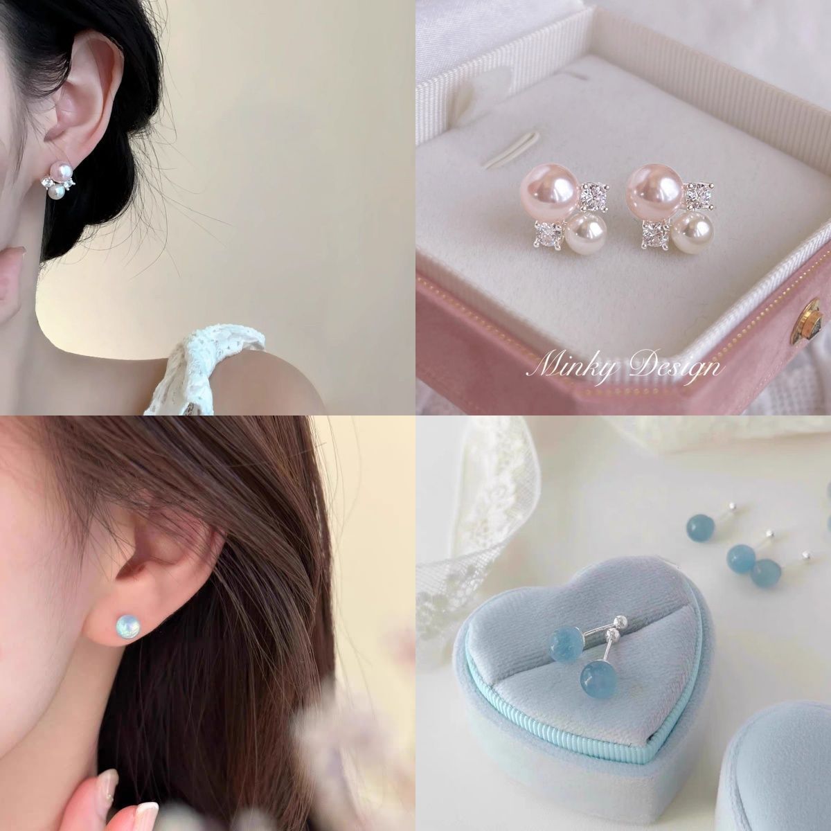 Light Luxury High-grade Female Fashion Retro Stud Earrings