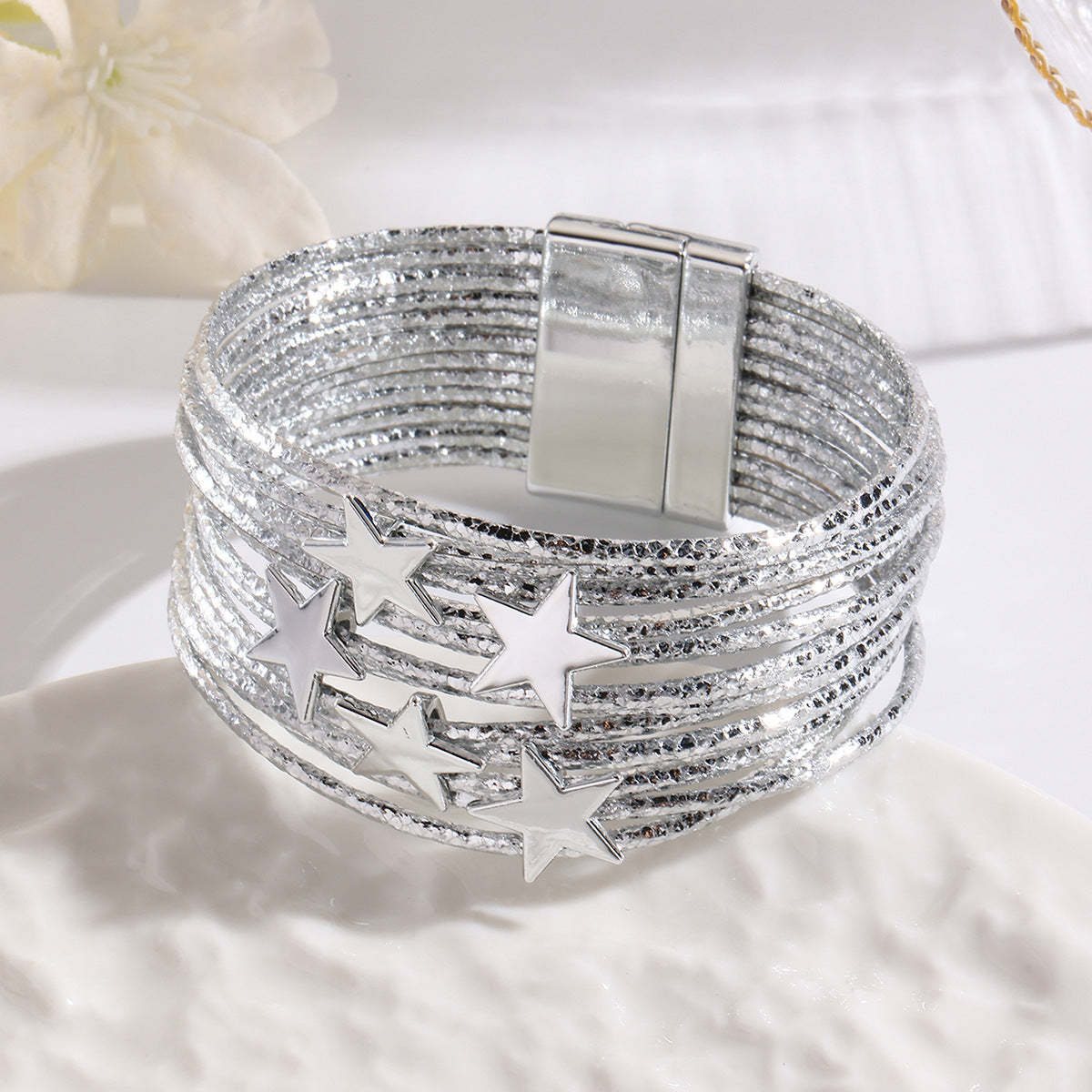 Women's Strap Design Creative Five-pointed Star Accessories Bracelets