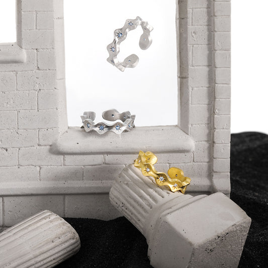 Women's Sense Niche Personality Light Luxury Temperament Rings