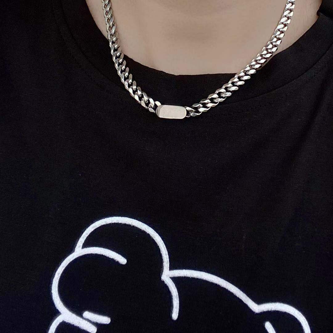 Style Fashionable Simple Titanium Steel Personalized Necklaces
