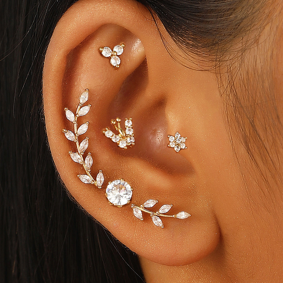 Glamorous Beautiful Ear Bone Clip High Rings
