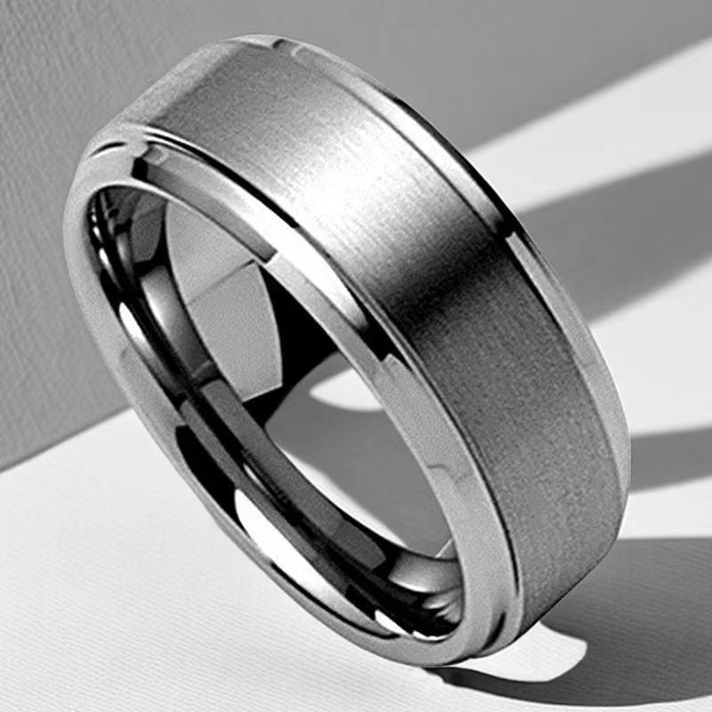 Men's Titanium Steel Niche Boys Trend Wind Ring