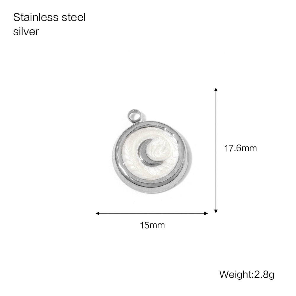Versatile Women's Stainless Steel Gold-plated Bow Jewelry Accessories