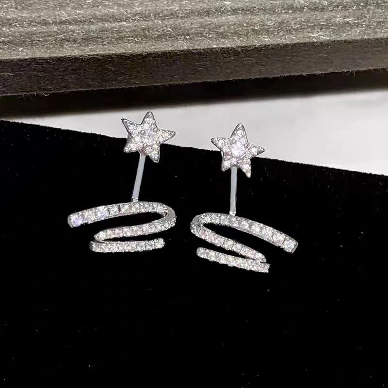Star Ribbon Light Luxury Female Birthday Rings