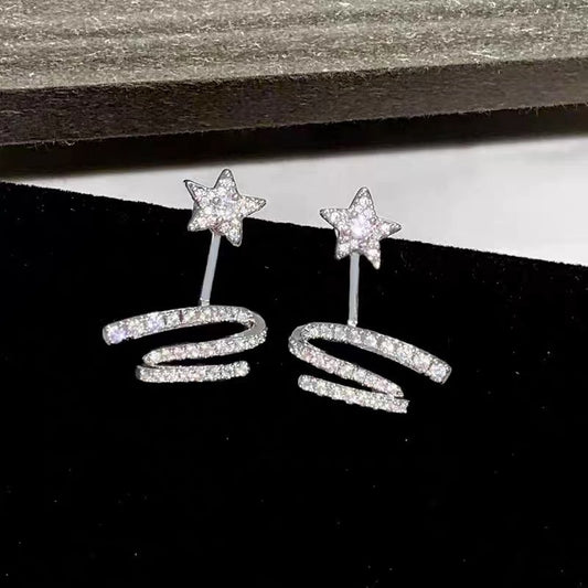 Star Ribbon Light Luxury Female Birthday Rings