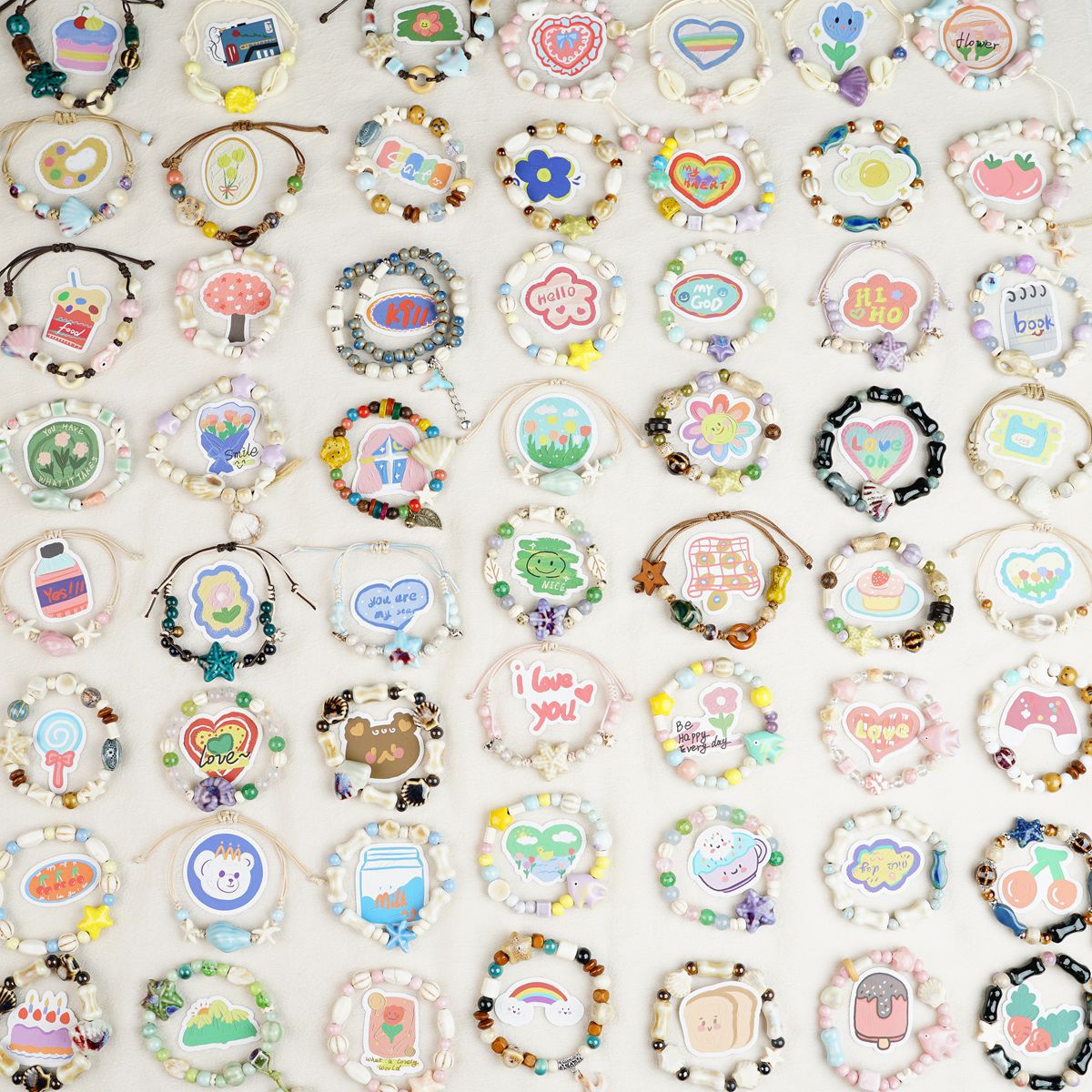 Ceramic Design High-grade Female Sweet Travel Simple Fresh Bracelet