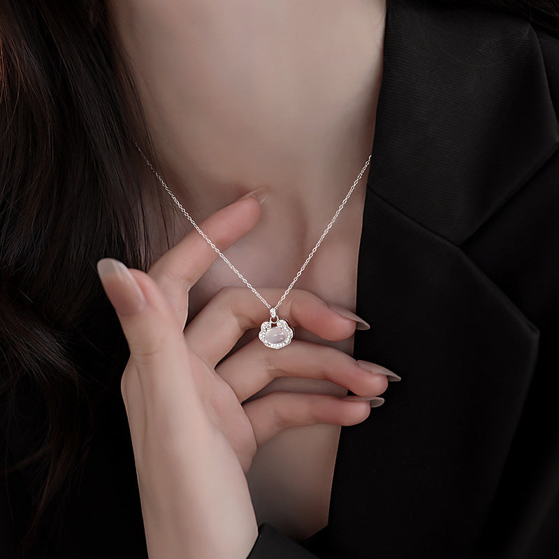Women's Chinese Style Light Luxury Minority Design Sense Temperament Necklace