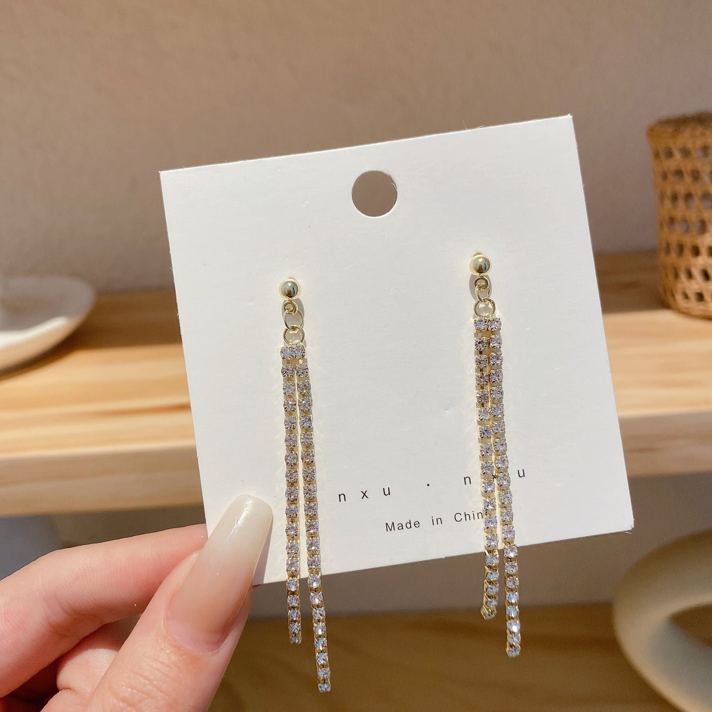 Women's Simple Modern Tassel Elegant Sweet Style Ear Clip Rings