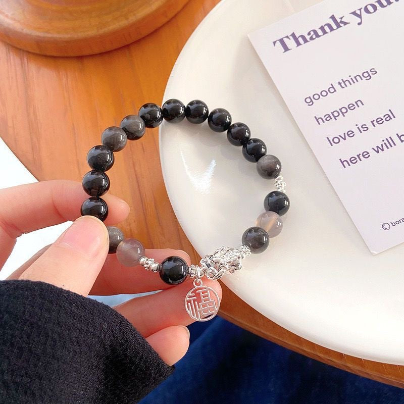 Style Hot Flower Glass Beaded Butterfly Female Fashion For Bracelet